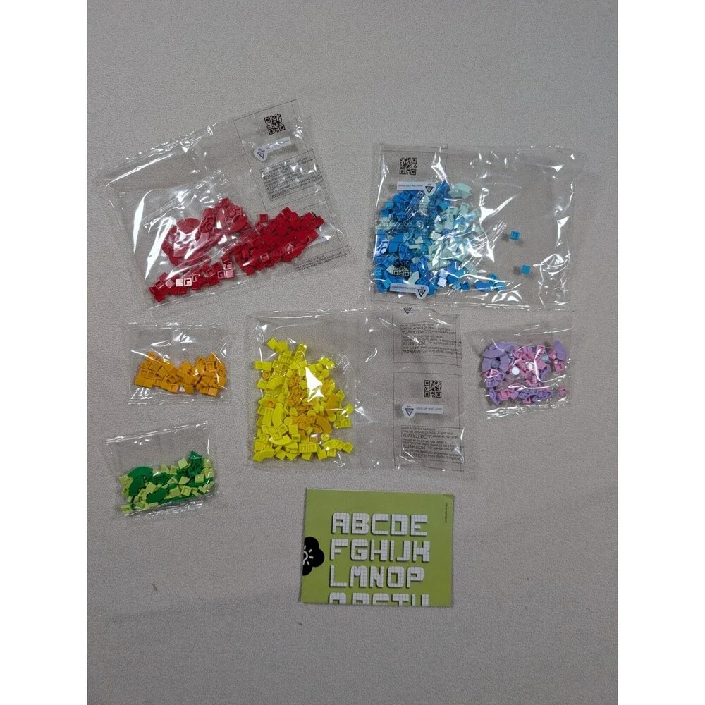 Lego Dots Lettering 41950 Opened Box, Still In Package